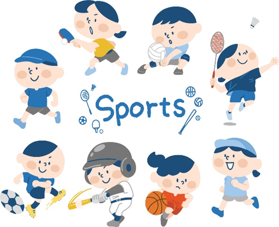 カット：様々なスポーツのイメージ