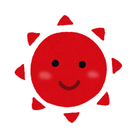 カット：太陽のイメージ