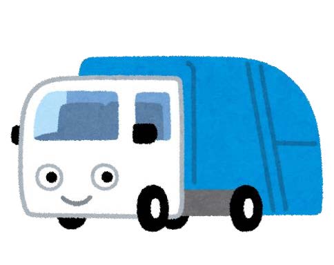 カット：ごみ収集車のイメージ