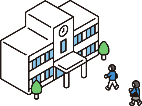 カット：パソコンの前で話し合いをする人のイメージ
